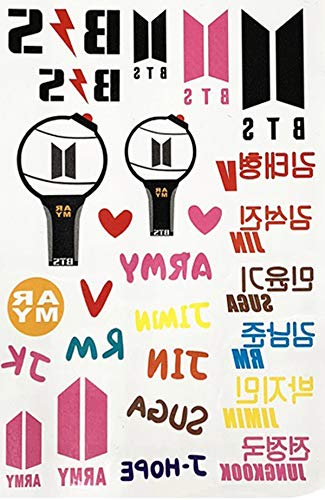 CHAIRAY Kpop Temporary Tattoos Stickers for Fans