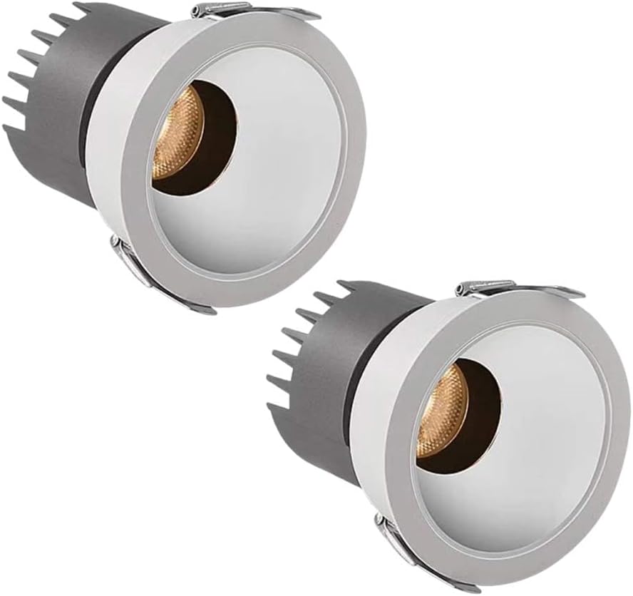 2 Pack LED Recessed Ceiling Light 3.3in 3CCT Switchable LED Can Lights, Retrofit Recessed Lighting for Corridor, Living Room, Bedroom Lighting