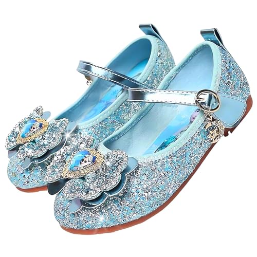 Vorkhuaeri Kinderschuh Prinzessin Schuhe ELSA Mädchen Flache...