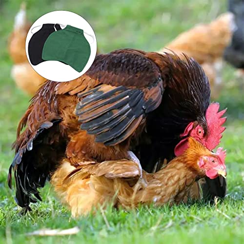 Huhn Weste,WideSmart Hühnersattel Hühner Warnweste Huhn Kleidung Geflügel Henne Sattel Henne Sattel Schürze Federschutzhalter Chicken Duck Wing Rückenprotektor Schürze für Huhn Ente Rückenschutz Jack