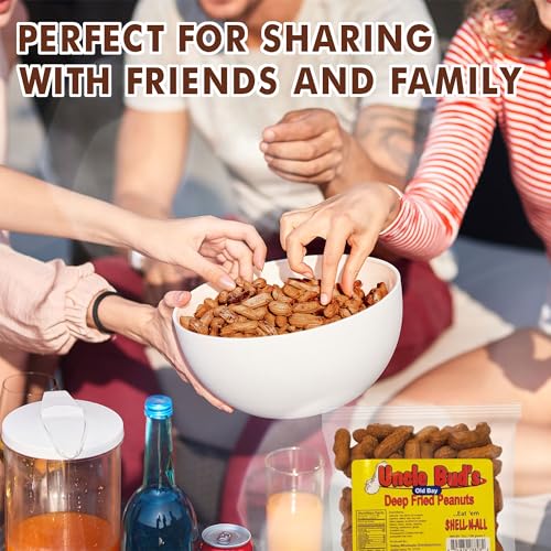 Image of Uncle Bud's Deep Fried Peanuts, Old Bay Flavor - 2 Pack