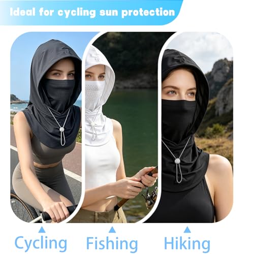 Pasamontañas de Verano para Mujer con Protección UV miniatura 5