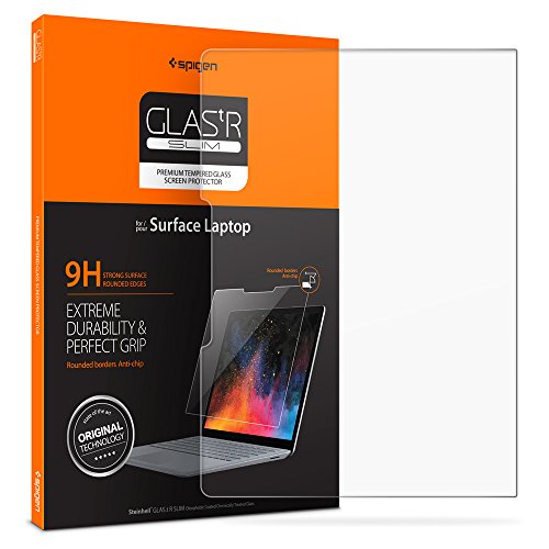 Spigen Tempered Glass Screen Protector Designed for Surface Laptop (13.5 inch / 2017) [9H Hardness]