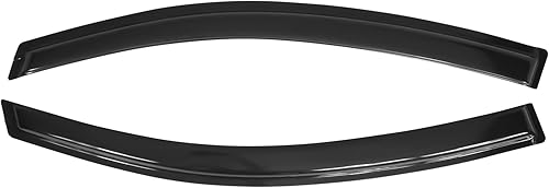 FREEMOTOR802 Viseras laterales adhesivas para ventana, deflectores de viento, protectores de lluvia, viseras de ventilación, compatibles con Honda