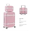 MOTONO-4Pcs-Travel-Luggage-Sets-Suitcase-Set-with-Spinner-Wheels-Lightweight-Travel-bags-Hard-Shell-trolley-With-Beauty-Case-White MOTONO 4Pcs Travel Luggage Sets, Suitcase Set with Spinner Wheels, Lightweight Travel bags, Hard Shell trolley With Beauty Case (White)