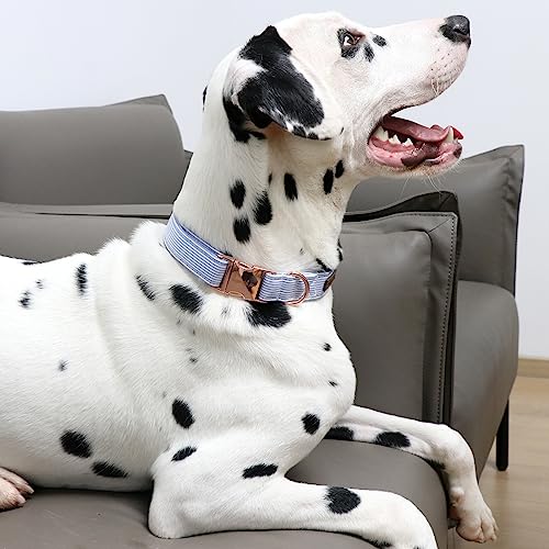 Unique Style Paws Hundehalsband Halsband Verstellbare Halsbänder oder Hundeleinen für Hunde und Katzen Klein Mittelgroß Groß