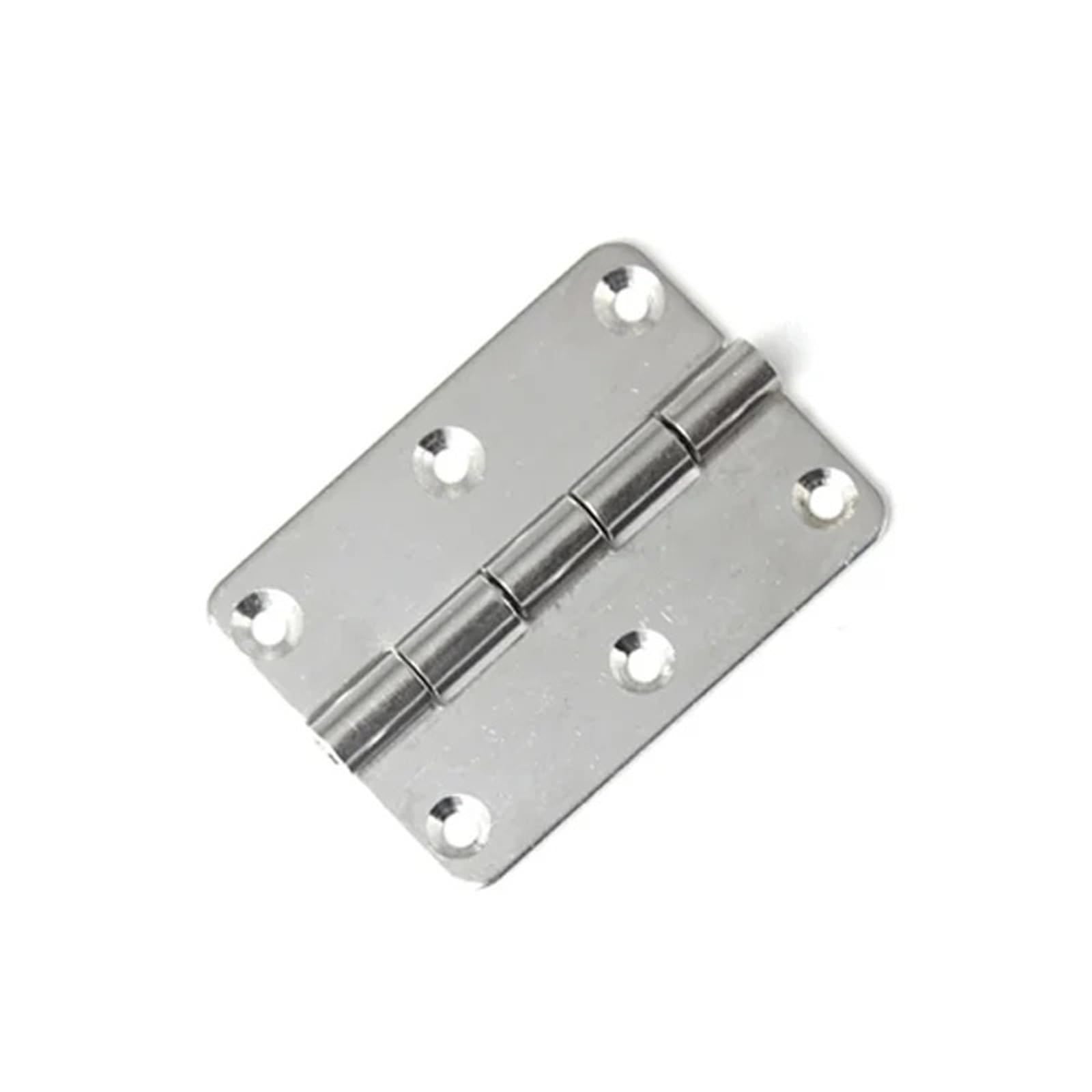 Douknail Iron Zinc Blue Industrial Load-Bearing Folding Hinge Iron Galvanized Or 304 Stainless Steel Distribution Cabinet Door 1Pcs(Iron Zinc Blue)