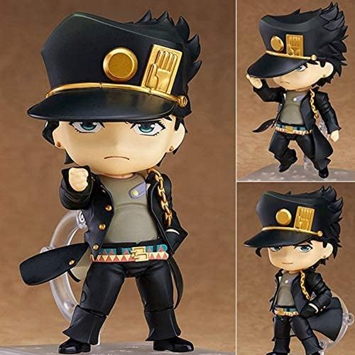 Amazon Co Jp 奇妙な冒険985 空条承太郎関節式ねんどろいどqバージョン顔変更フィギュアフィギュア コレクション装 飾クラフトギフト アニメファンのため おもちゃ