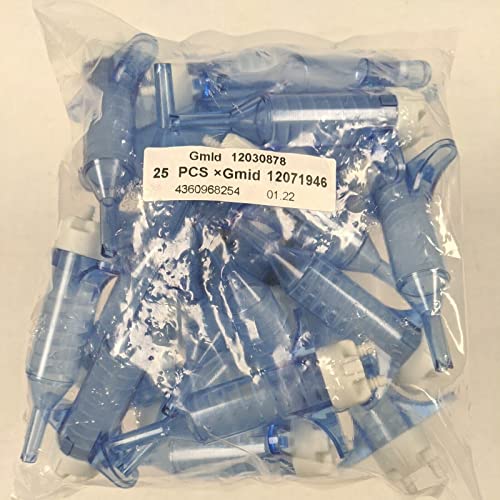 Froth Pak White Back Spray Foam Insulation Nozzles Pack of 25 - Dupont Replacement Nozzles for WX005 Gun Hose Assembly for Foam Kit A & B