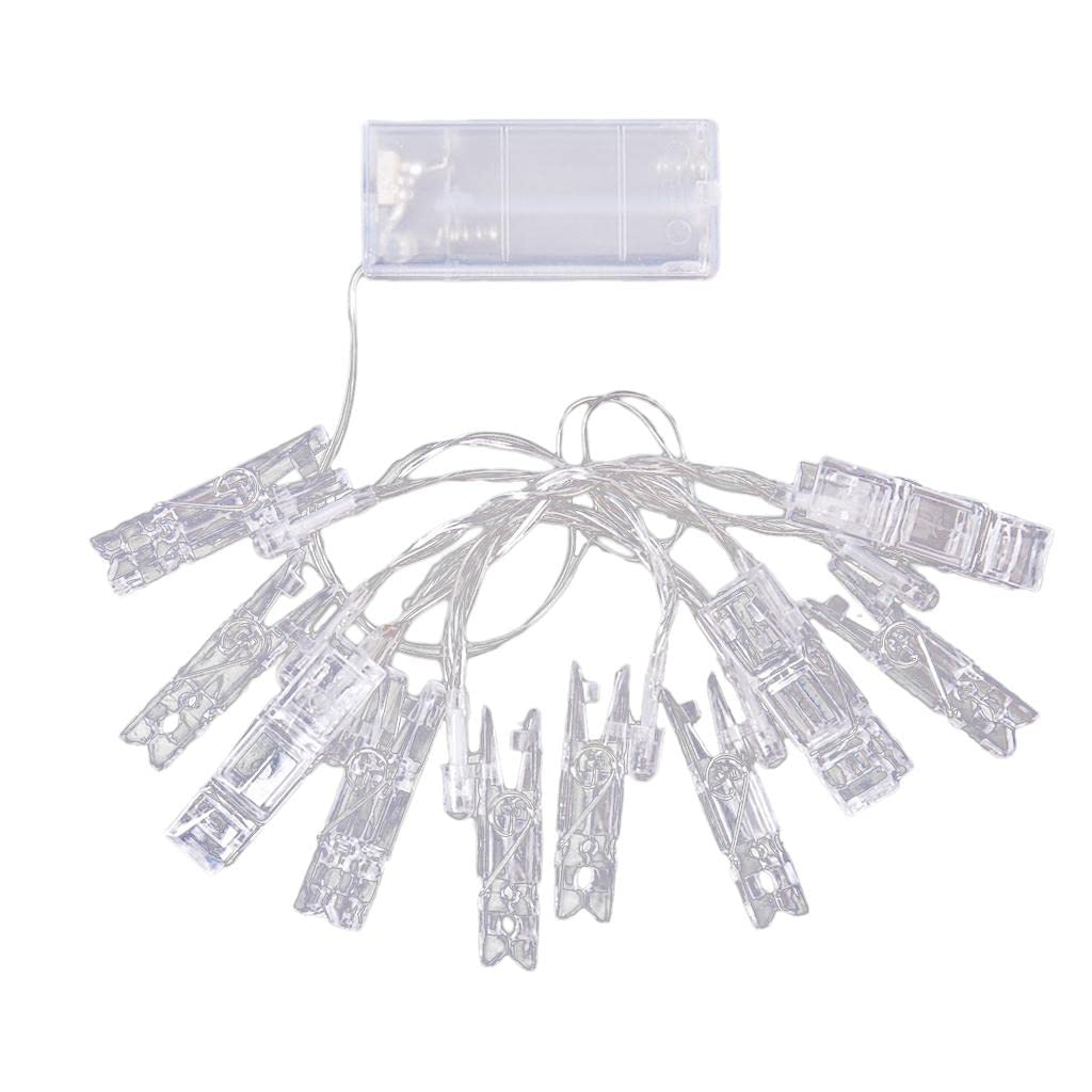 10 LED Photo Peg Clip Fairy String Light Party Wedding Xmas Decor Warm White | Lights, Lights Lamps, Lighting & Ceiling Fans-image-34