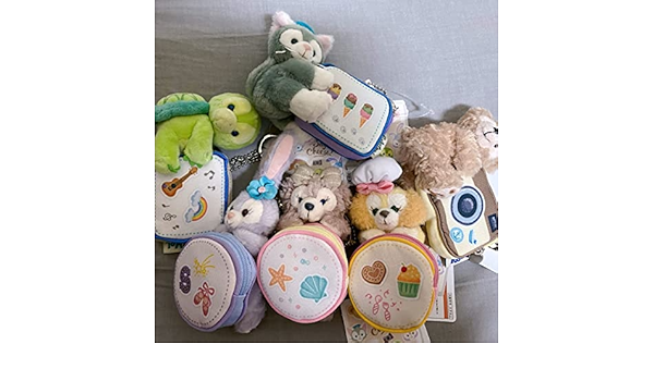 ディズニー ダッフィー ぬいぐるみポーチ 6点セット 90HcZ