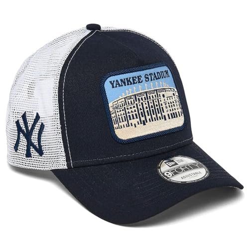 New Era NY New York Yankees 9FORTY Snapback Trucker miniatura 1