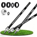 toothank Steckachse Fahrradanhänger Adapter M12-1.0, Verstellbar 160-178mm, 3 Gewindearten (1.0/1.5/1.75), Kompatibel mit Thule, Qeridoo, Croozer - Schnellmontage - Robust, Leicht