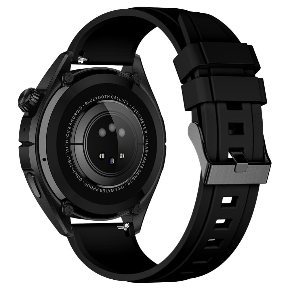 Nilox, Trailpro con GPS Integrato, Smartwatch Donna e Uomo con Monitoraggio Salute, Fitness e Notifiche, Resistente all'Acqua e alla Polvere, Compatibile con Android e iOS