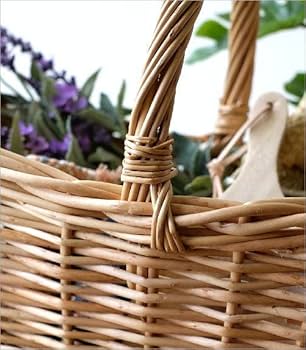 バスケット　カゴ　ウィロー 生活雑貨 ウィロー製収納バスケット Sサイズ/かご収納ケース