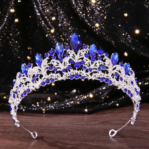Diadema de boda cómoda con brillantes que no daña el cabello 6