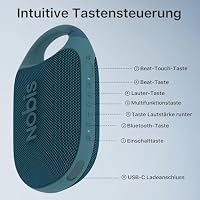 NOBIS Clip N1 Tragbarer Bluetooth Lautsprecher Mit App – Ansicht 8