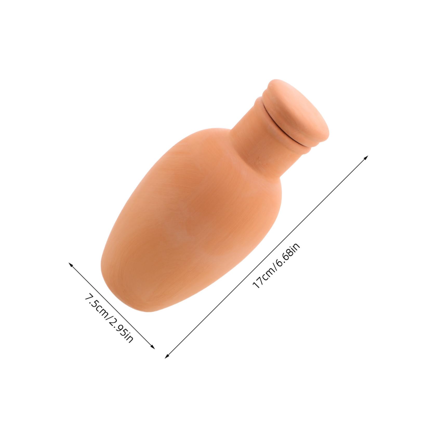 4 Pièces Arrosage Automatique Terre Cuite Inserts Auto Arrosants pour Plantes Pot Irrigation Goutte à Goutte Naturelle Adapté Intérieur et Extérieur Système Compact pour et Usage