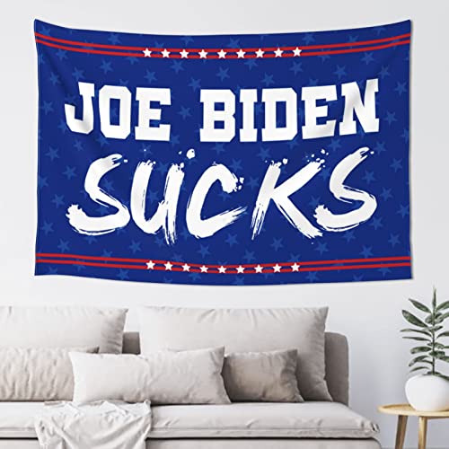 Joe Biden Sucks Décoration de cuisine amusante pour homme, grotte, bar, cave, bar, 75 x 100 cm