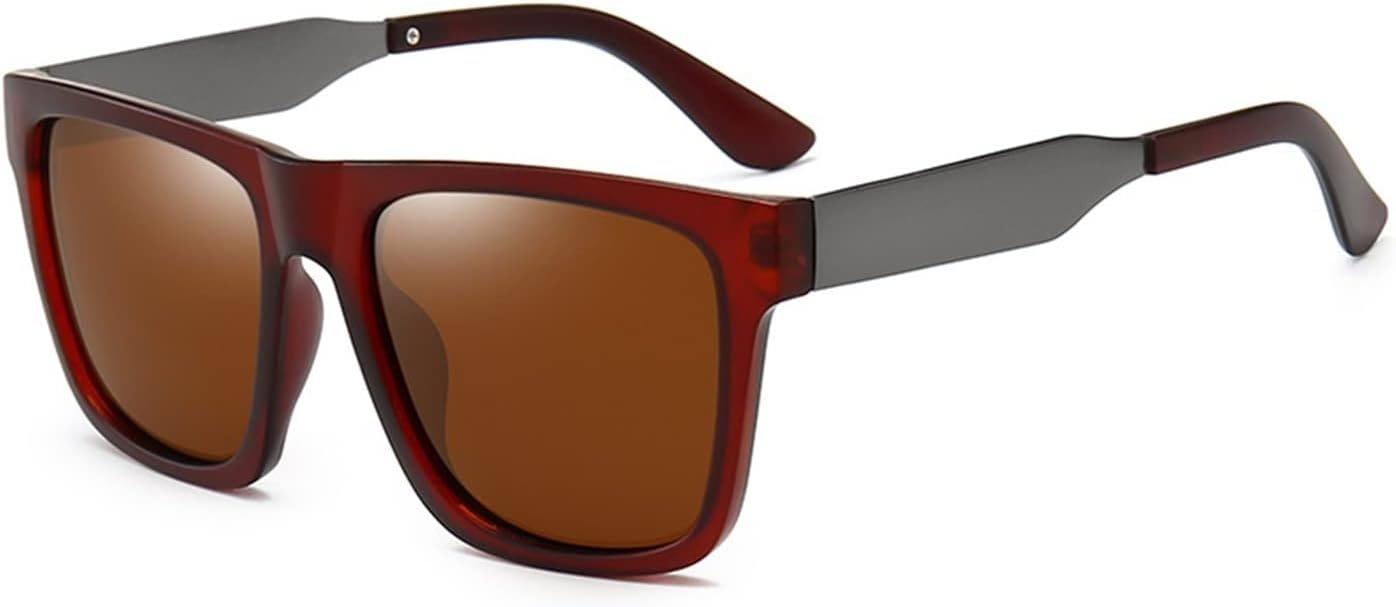 Retro square men/women's driving sunglasses UV400 oversized sunglasses