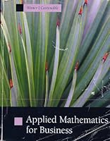 Applied Mathematics for Business 1111008299 Book Cover