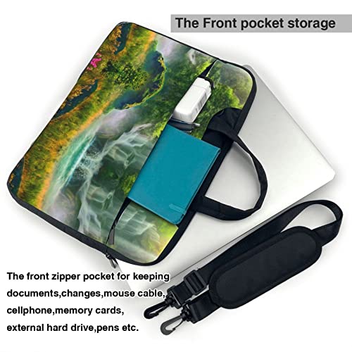 Bolso Tote para Laptop con Estampado Jungle Waterfall miniatura 4