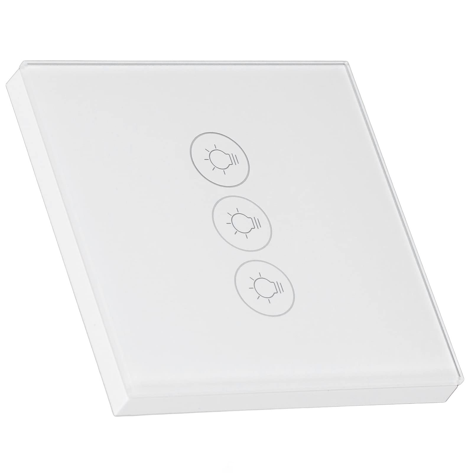 Interruptor de Luz Táctil WiFi con Temporizador, Tamaño 8,6 Cm