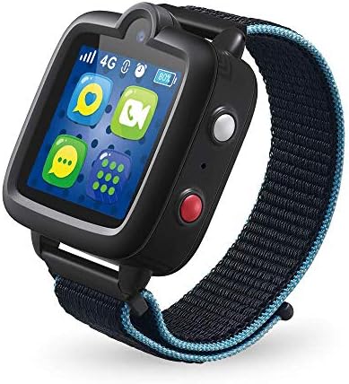 TickTalk 3 Unlocked 4G LTE Universal Kids Smart Watch Phone with GPS Tracker, Combines Video, Voice and Wi-Fi Calling, Messaging, Camera, IP67 Water Resistant & SOS