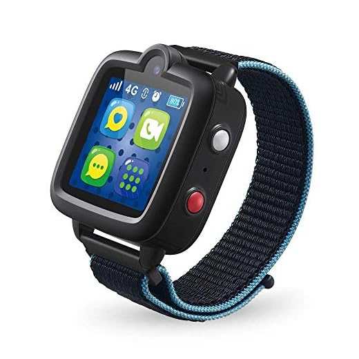 TickTalk 3 Unlocked 4G LTE Universal Kids Smart Watch Phone with GPS Tracker, Combines Video, Voice and Wi-Fi Calling, Messaging, Camera, IP67 Water Resistant & SOS