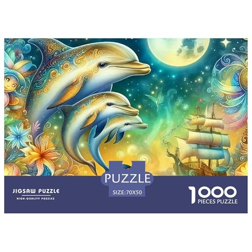 Puzzle de 1000 piezas para adultos de océano fantástico que inspira paz y calma