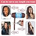 COOKOO 4 Roll Brazilian Wool Hair Acrylic Yarn for African Crochet Braids Sengalese Twists Crochet Hair Jumbo Braids Goddess Locs Soft Faux Locs Synthetic Hair Extension 70G/Roll(30#)