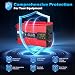 3000W Peak Power Inverter 12V/24V to 240V AC Car Inverter with Dual USB 5A Fast Charge