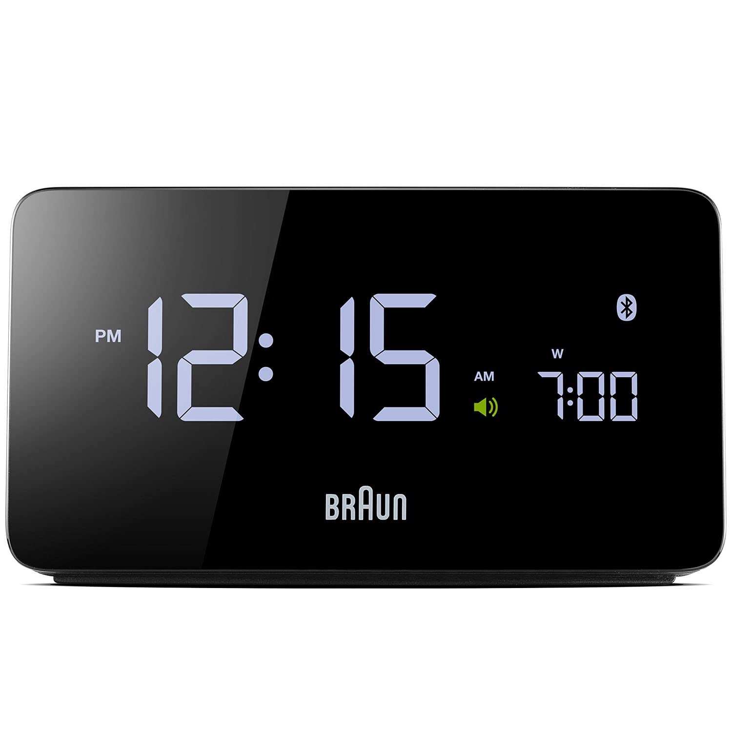 Braun Digital Bluetooth 4.0 Connected Alarm Clock with LCD display
