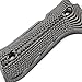 Cool Hand G10 Grips for Beretta 92/96 Full Size, 92 fs, m9, 92a1, 92 INOX, Checkered Texture, Screws Included, Grey/Black, B92-DC-5