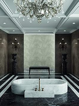 DECORA Stucco Veneziano Venetian Plaster | Polished Plaster for Indoor | Acrylic High Gloss Decorative Plaster by San Marco | White Base | 5 kg