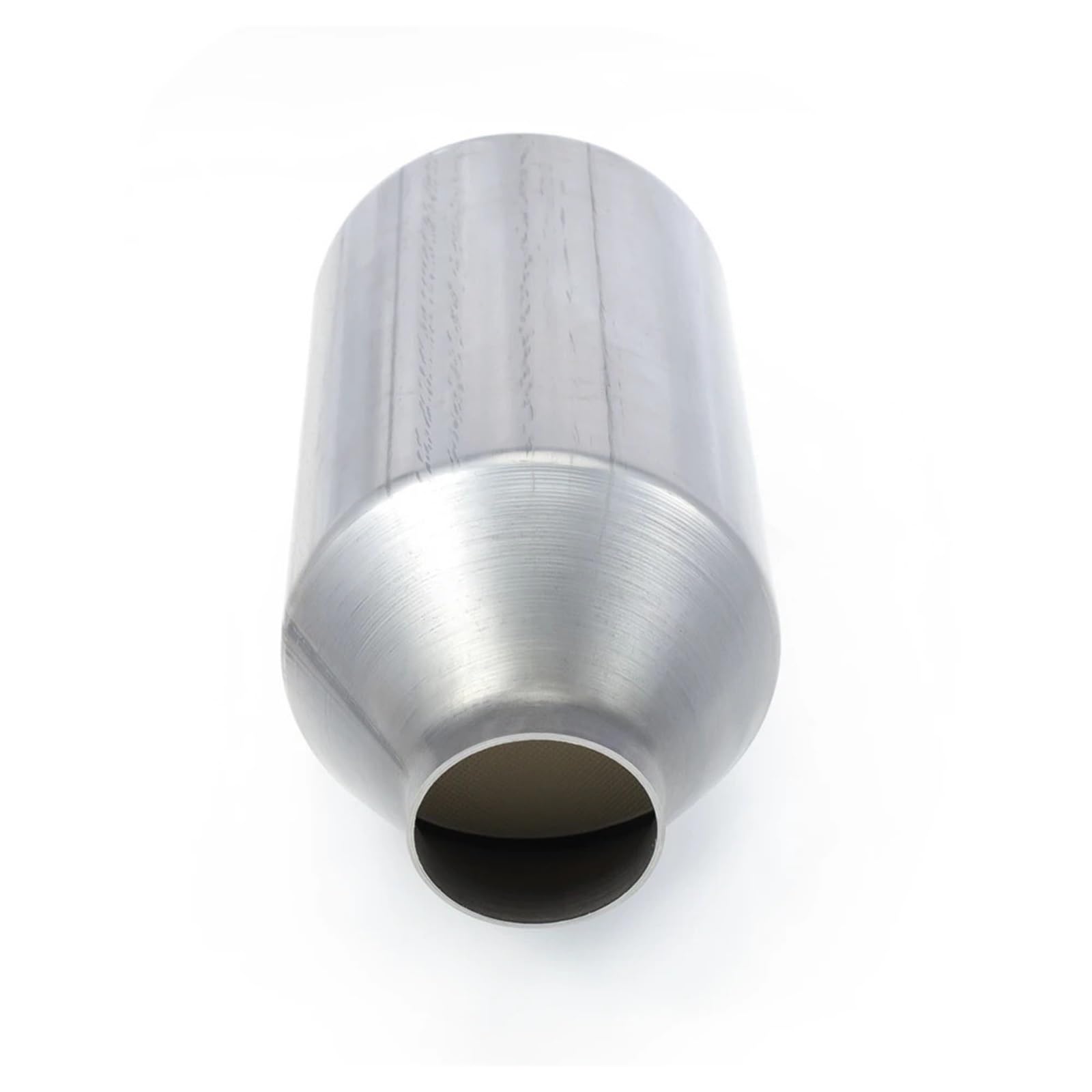 katalizator akcesoria Katalizator filtr 2-calowy wlot/wylot, ceramiczny rdzeń, uniwersalny katalizator o wysokim przepływie, stal nierdzewna, 1 szt.