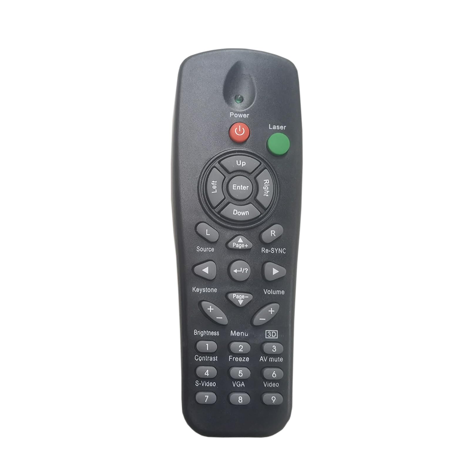 Remote Control Use For Optoma DS322 DS317 DS316 DS219 DS216 DS211 DS306 DS671 ES530 ES529 ES521 ES522 ES520 Projectors(Remote with laser)