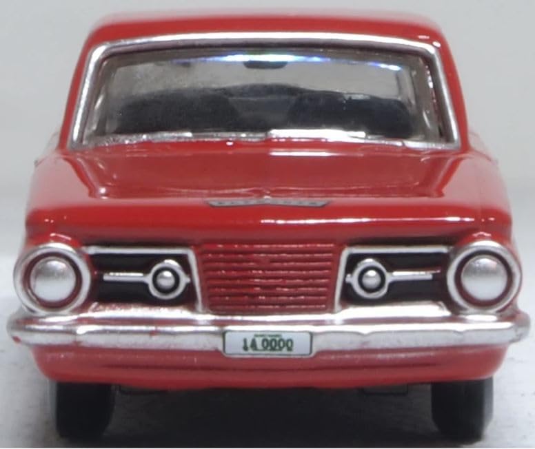 Oxford Diecast 1:87 Plymouth Barracuda 1965 Rojo miniatura 2