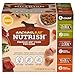 Rachael Ray Nutrish Natural Wet Dog Food, Variety Pack, Grain Free, Single Pack of 6-8oz Tubs