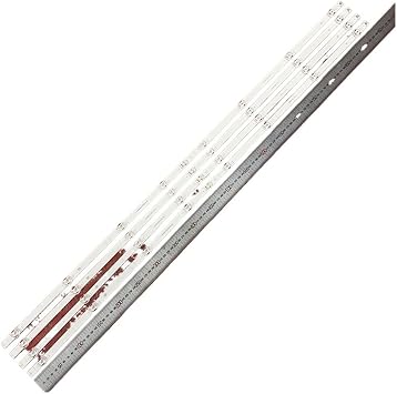 شريط إضاءة خلفية LED 8LED للتلفزيون 50A6G 50A6GX3 50A6GX 50R6E4 تلفزيون 50C350KU HD500Y1U51-T0L2 SVH500AH2 SVH500AG1 BD500Y1U-LB51L2Kit 4 قطع لتلفزيون واحد