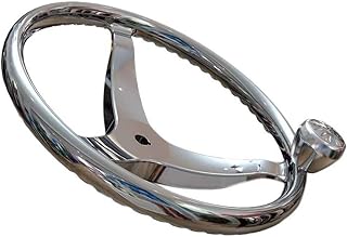 Lewmar 13.5" Powerboat Steering Wheel with PowerGrip Control Knob and 5/8" Nut