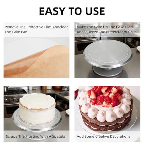 Tortenunterlage Rund aus Acryl 18cm, tortenunterlage rund wiederverwendbar für Kuchenpräsentation und DIY, runde Acrylscheibe 2mm dick CNC-geschnitten, Cake Board für Basteln, Backen, Dekoration