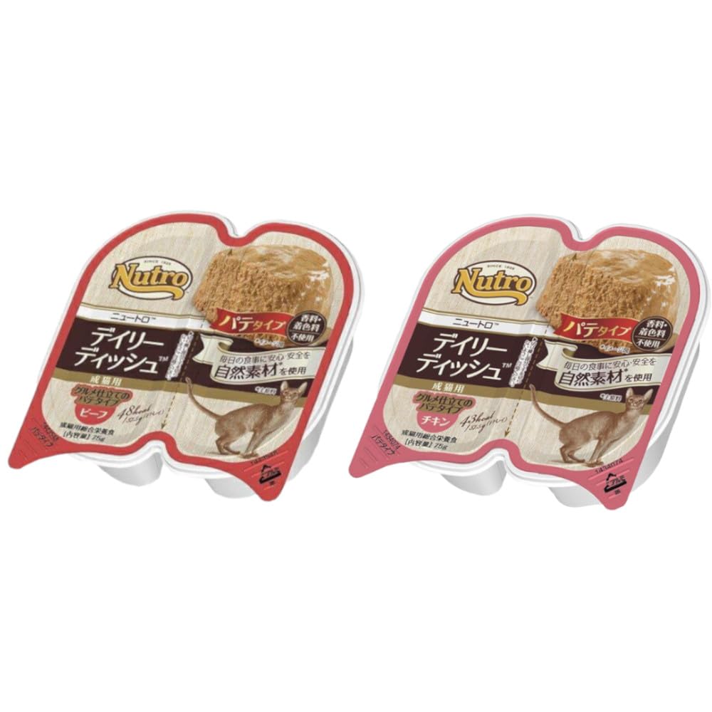 Amazon | ニュートロ デイリーディッシュ 成猫用 パテタイプ 75g