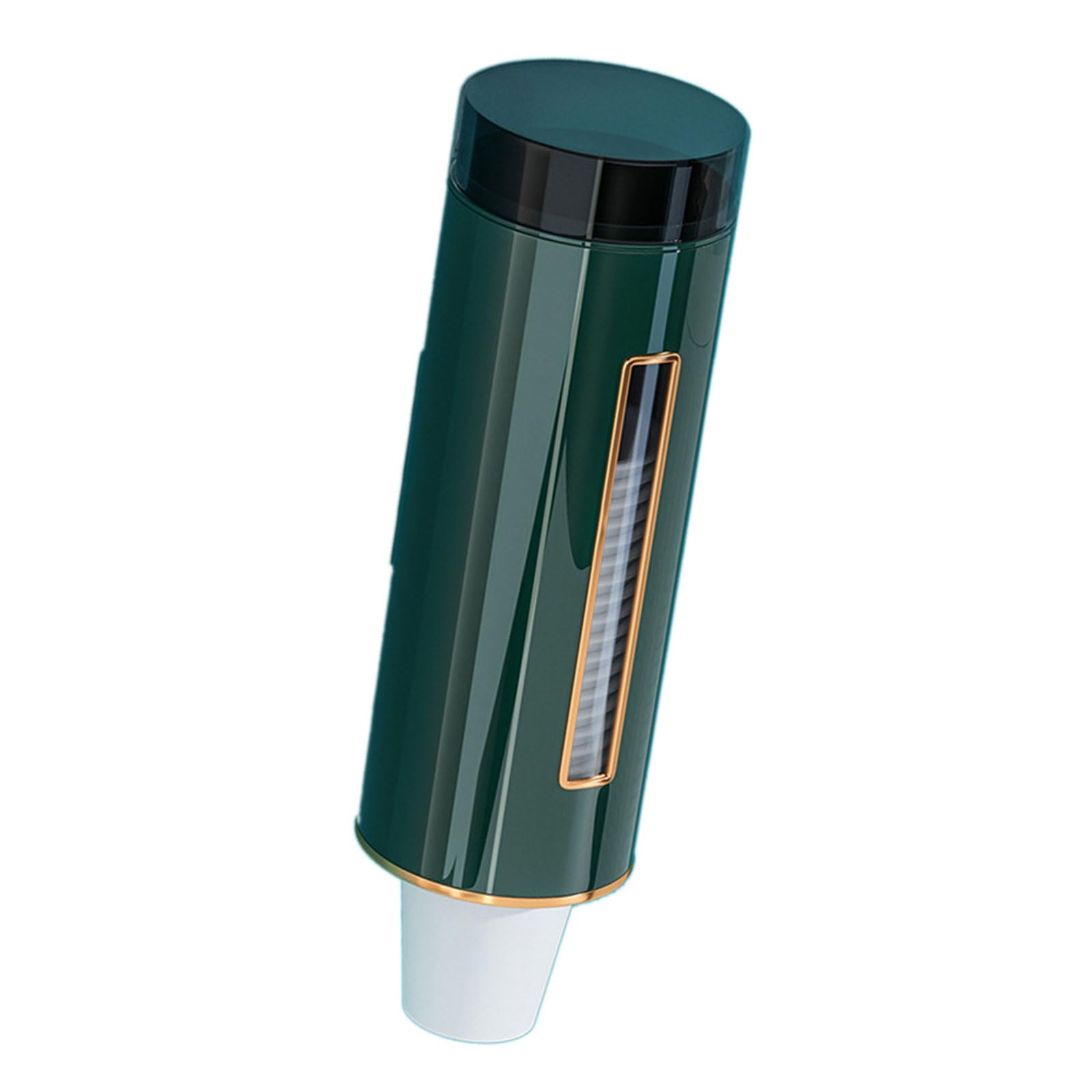 carotoe Multipurpose Cup Dispenser Mounted Paper Cup Organizers Innovative Rack for and Coffee Shop Use Dispenser
