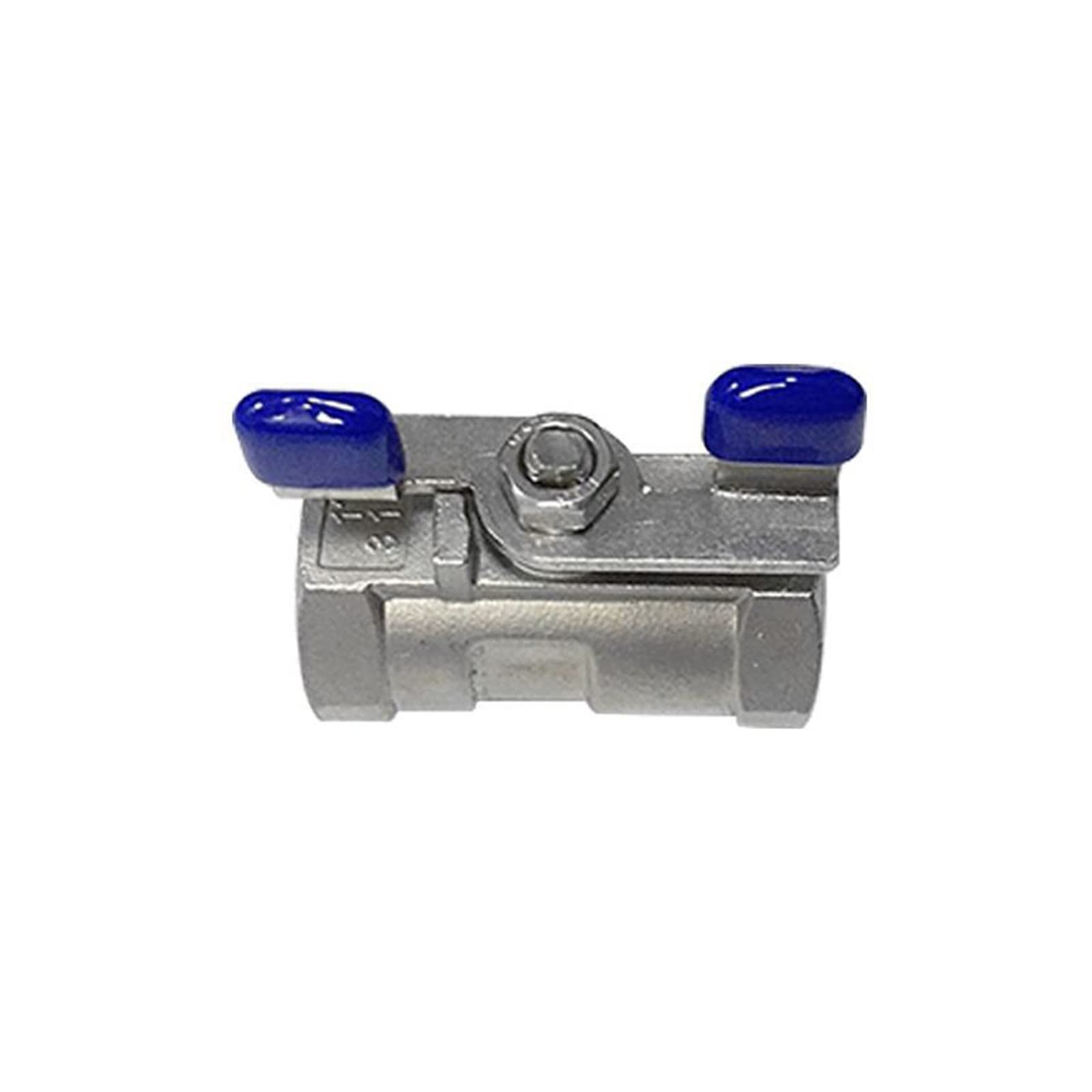 Robinet à tournant sphérique monobloc basse pression en acier inoxydable 304 2"