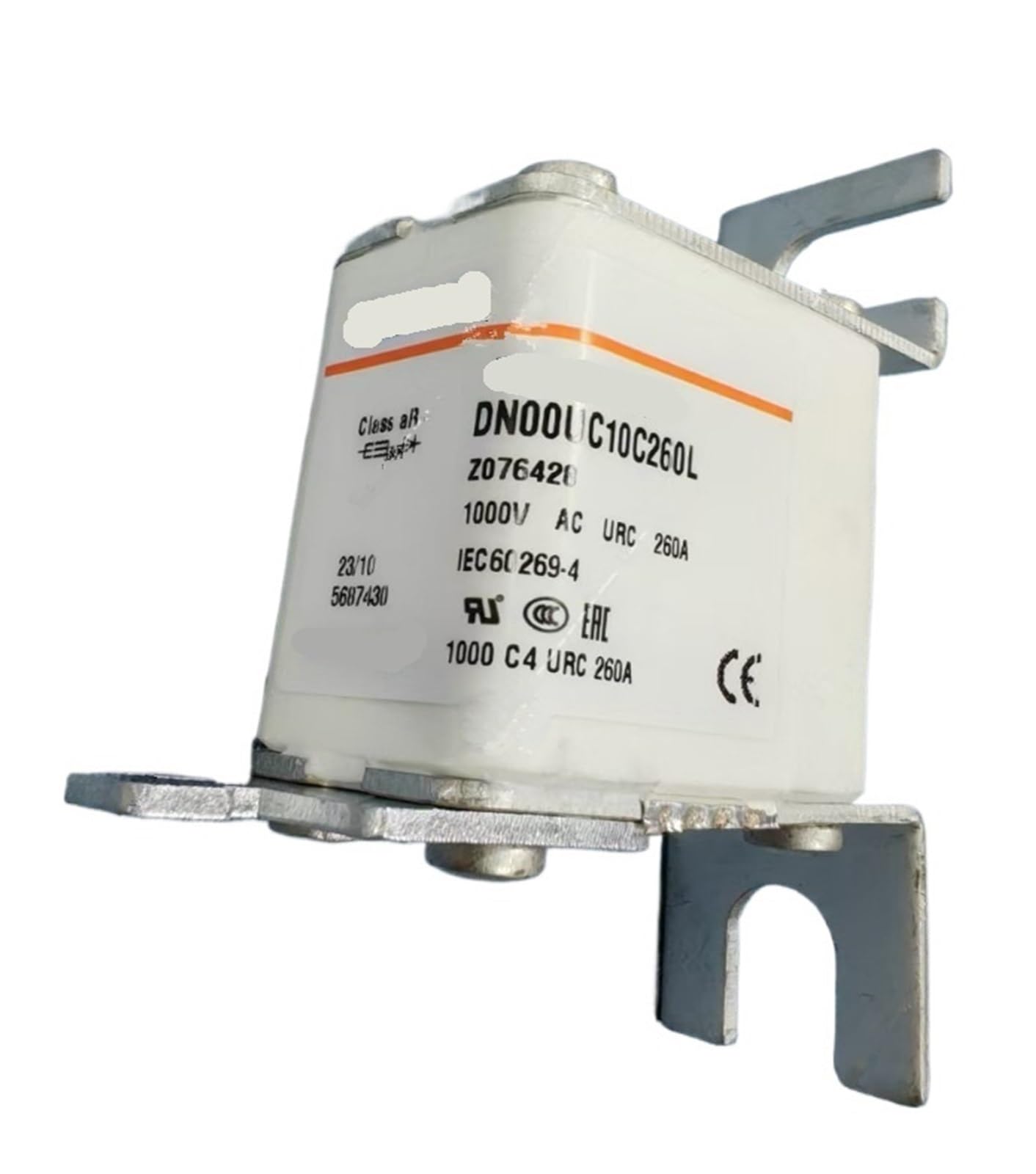 Fusibles DN00UC10C160L X076426 Z076428 cartouches de rechange pour disjoncteur industriel