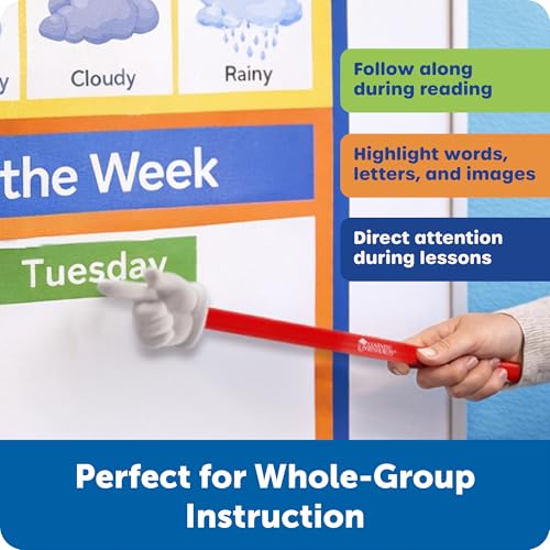 Image of Learning Resources Hand Pointers, Set of 3