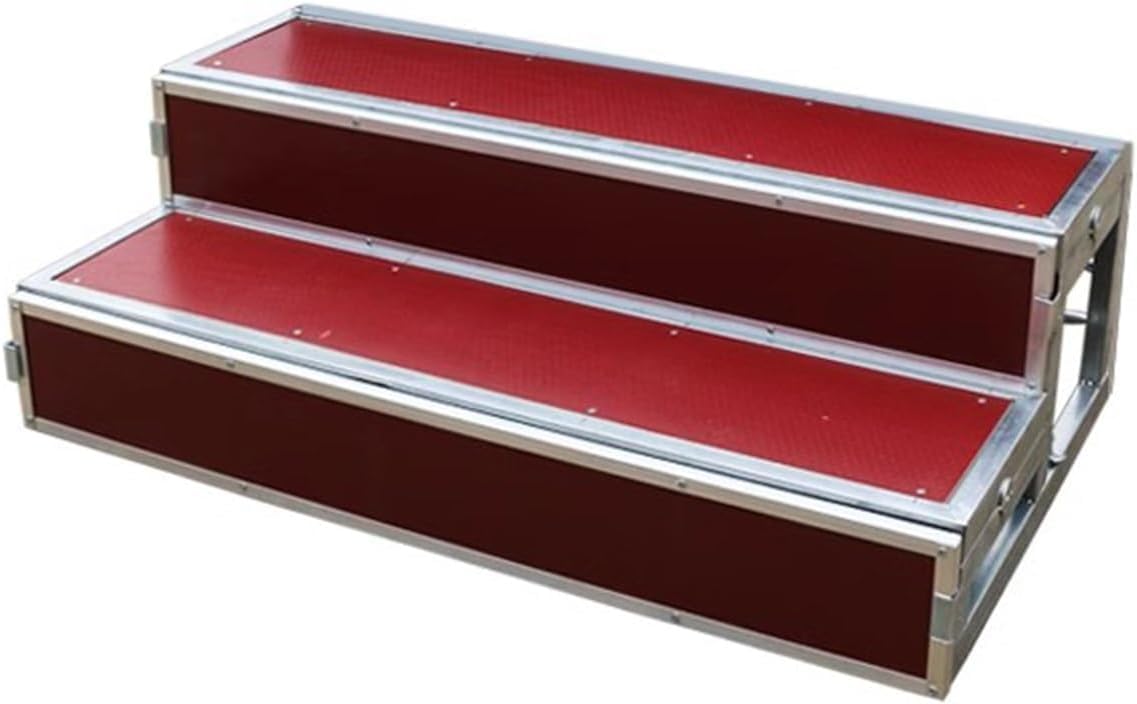 VUIKLCty Red Choir Platform, Suitable For Schools, Churches And Various Events