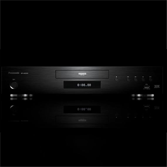 Panasonic DVD Player DP-UB9000P1K Reference Class 4K Ultra HD Blu-ray Player, HDR10+ and Dolby Vision Playback
