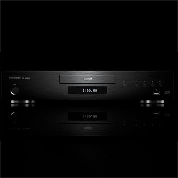 Panasonic DVD Player DP-UB9000P1K Reference Class 4K Ultra HD Blu-ray Player, HDR10+ and Dolby Vision Playback